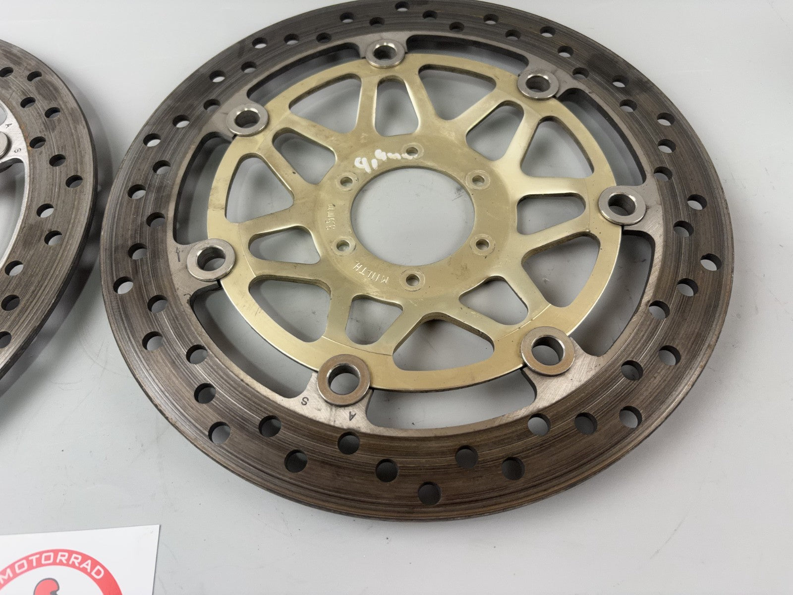 Honda VFR800 RC46/2 VTEC Bremsscheibe Bremsscheiben Brake Disc vorn 4,3 4,4mm