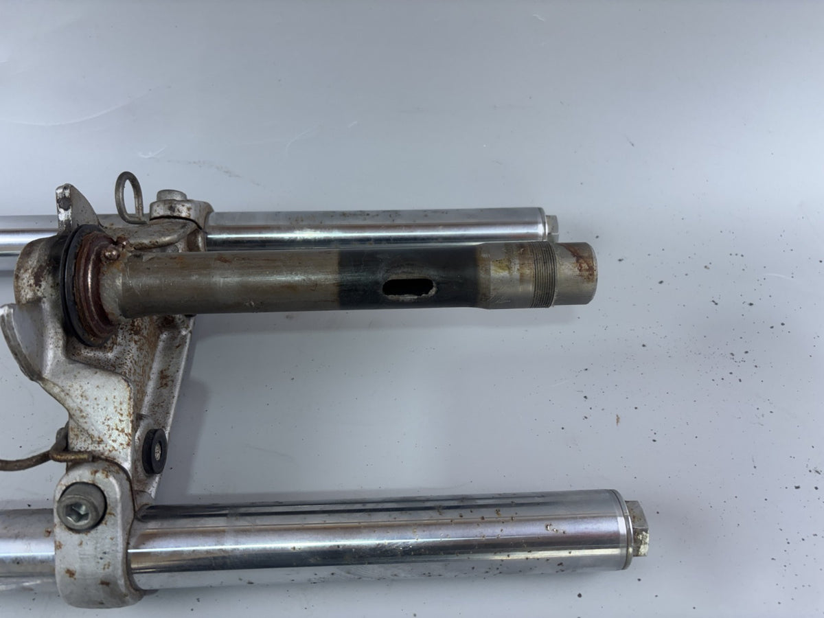 Kawasaki BN125A EL125 Eliminator Gabel Standrohr Tauchrohr Fork Absorber Feder