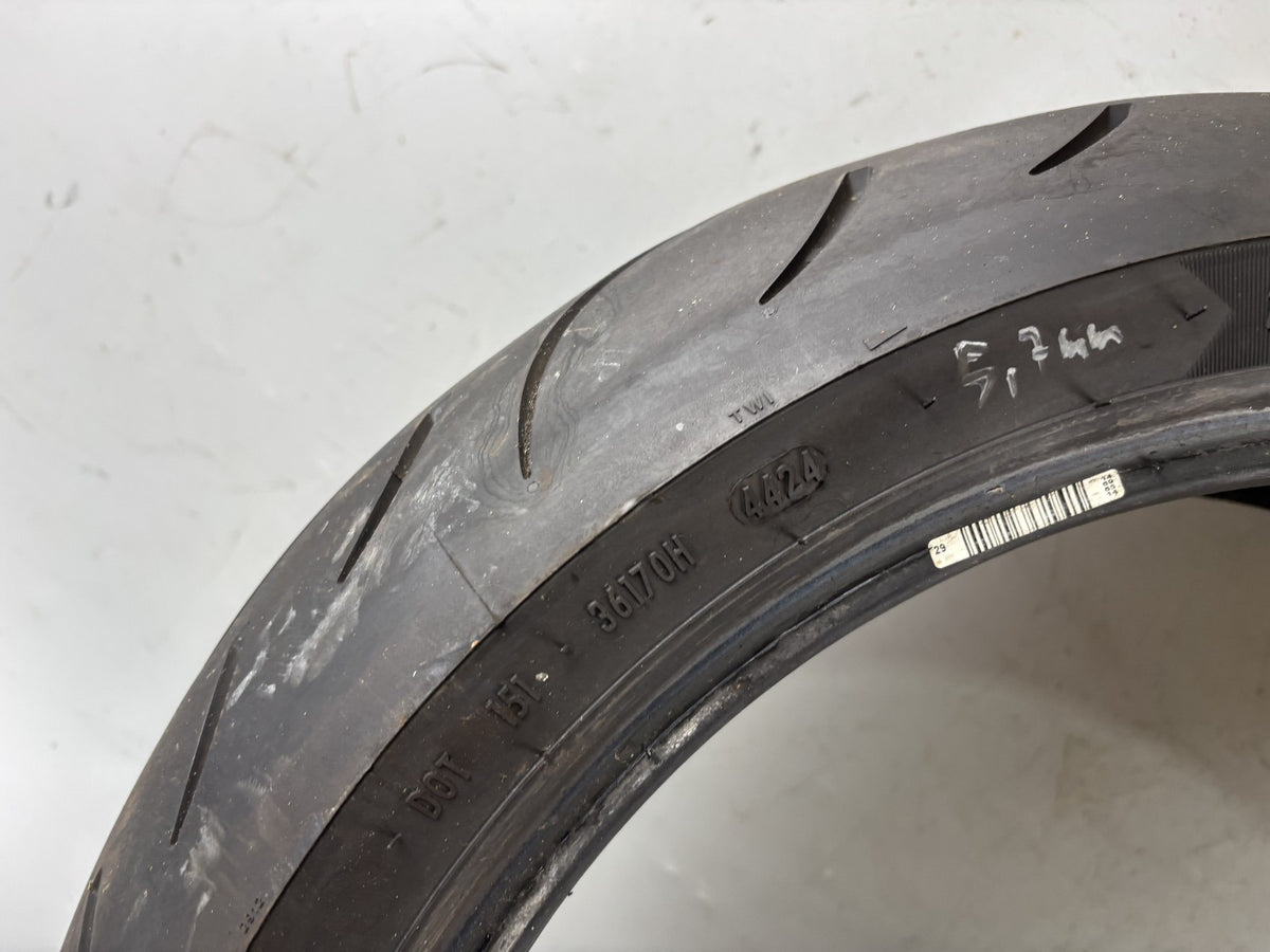 Motorrad Reifen Wheel 160/60 ZR17 Metzler Sportec DOT 44/2024 5,7mm