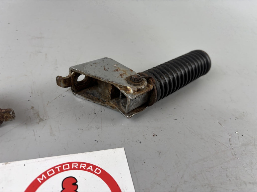 Honda GL1 GL1000 Goldwing Soziusfußrasten Fußrasten Set Paar Hangers Steps
