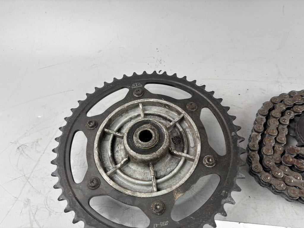 BMW F650 169 Kettensatz Kettenkit Chain Ritzel Kettenrad kettenradträger
