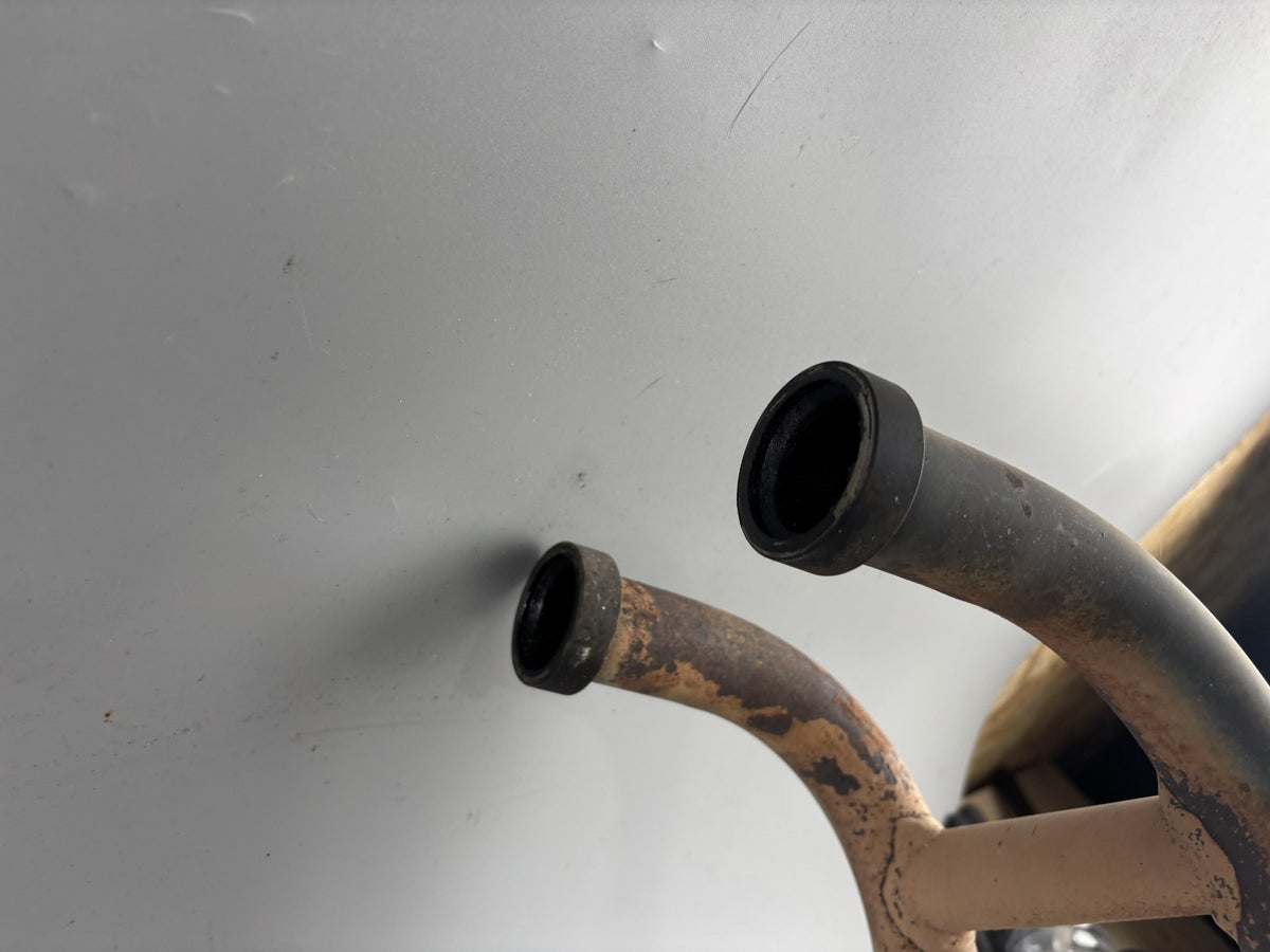 Kawasaki ER 5 EX500A Auspuffanlage Auspuff Exhaust Schalldämpfer Krümmer