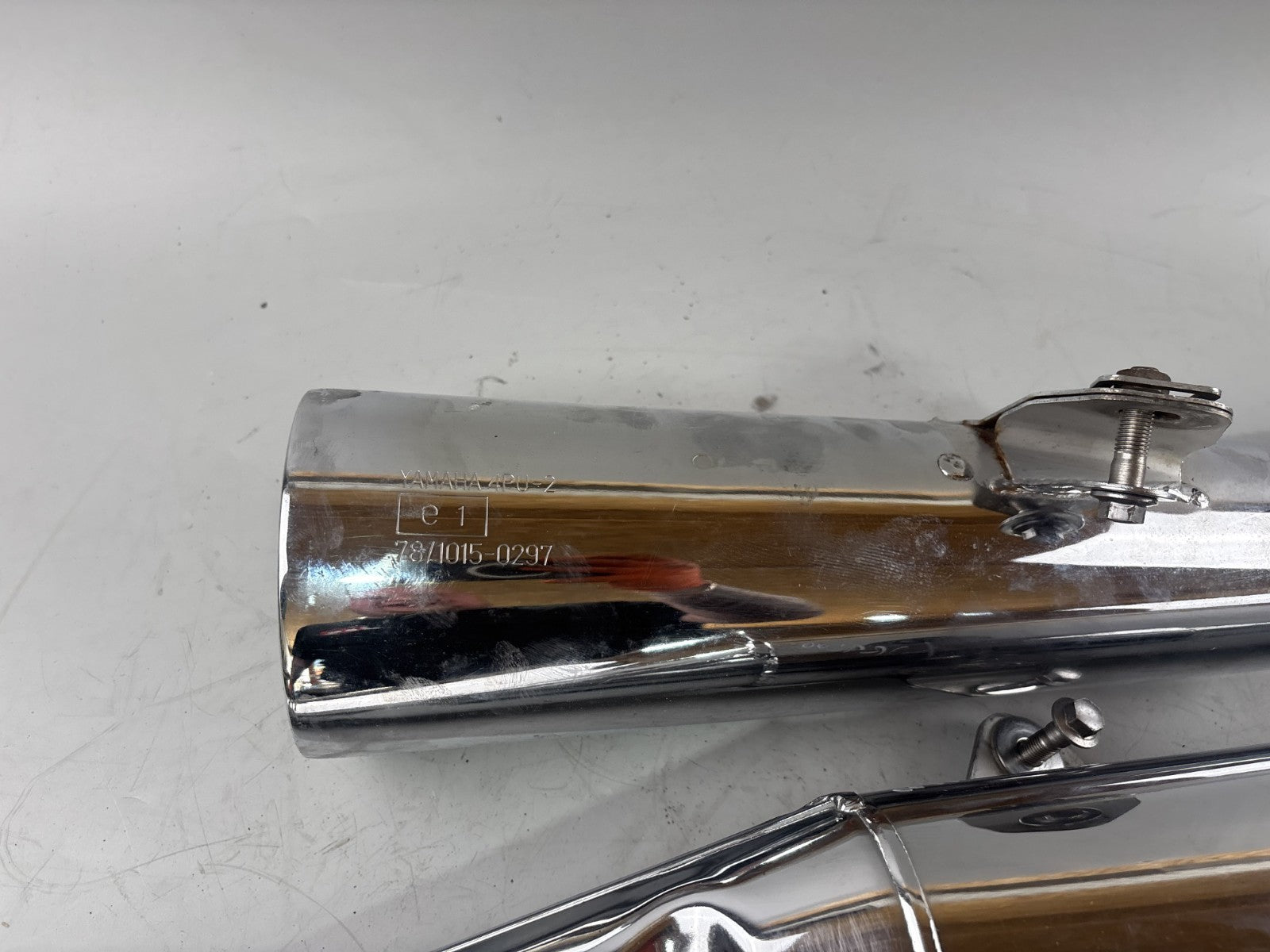 Yamaha XJR1200 4PU Auspuff Exhaust Endtöpfe Schalldämpfer