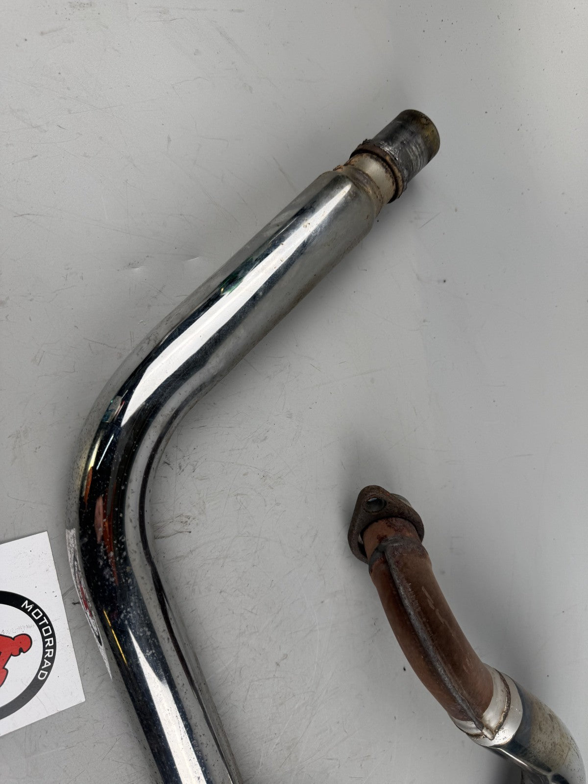 Honda NT650V Deauville RC47 Krümmer Downpipe Auspuff Exhaust