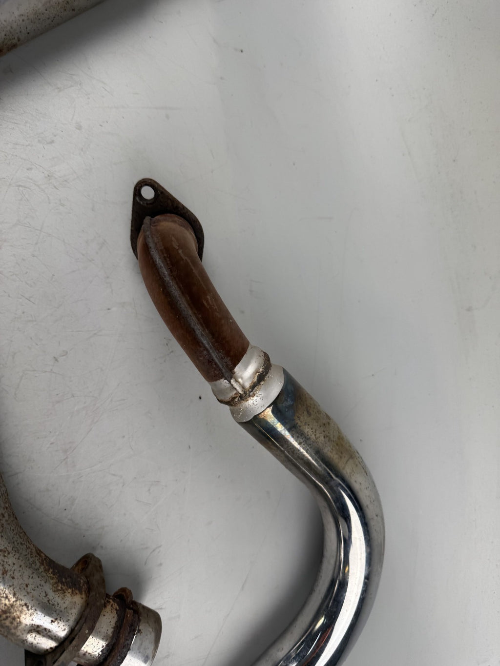 Honda NT650V Deauville RC47 Krümmer Downpipe Auspuff Exhaust