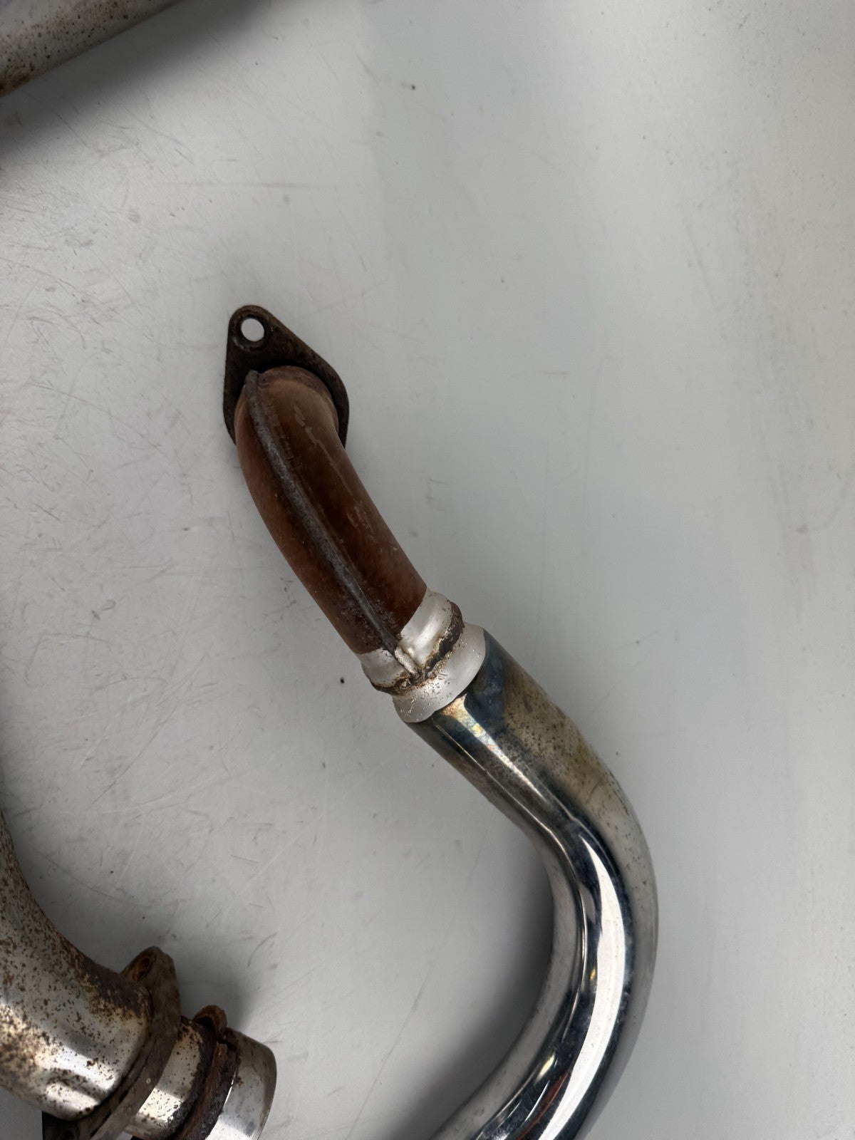 Honda NT650V Deauville RC47 Krümmer Downpipe Auspuff Exhaust