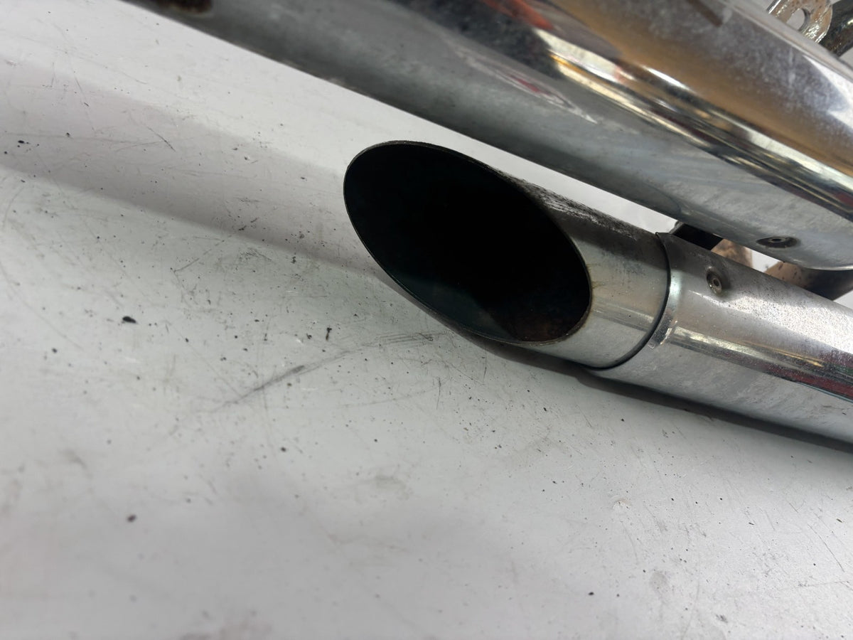 Yamaha XV700 Virago 56E Auspuffanlage Exhaust Endtopf Schalldämpfer