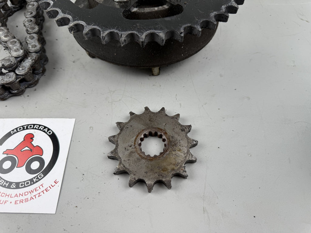 Suzuki GSX750 AE Inazuma Kettensatz Chain Ritzel Kettenrad  Antrieb