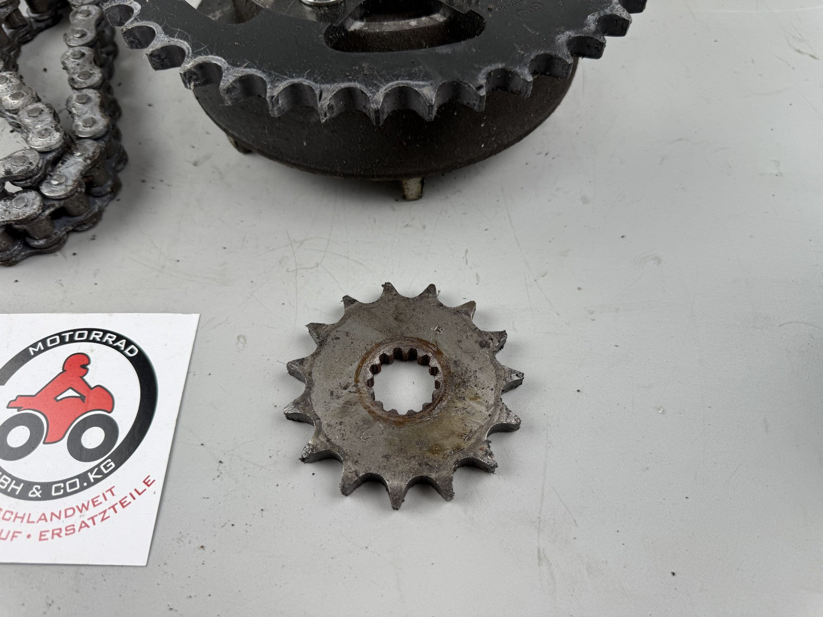 Suzuki GSX750 AE Inazuma Kettensatz Chain Ritzel Kettenrad  Antrieb