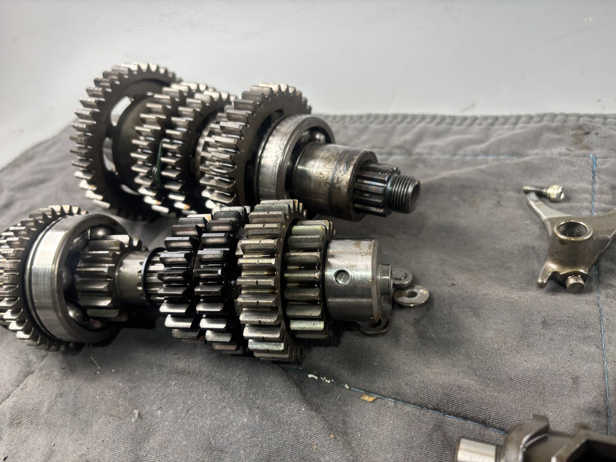 Kawasaki ZRX1100 ZRT10C Getriebe Gearbox Schaltklauen Schaltwalze