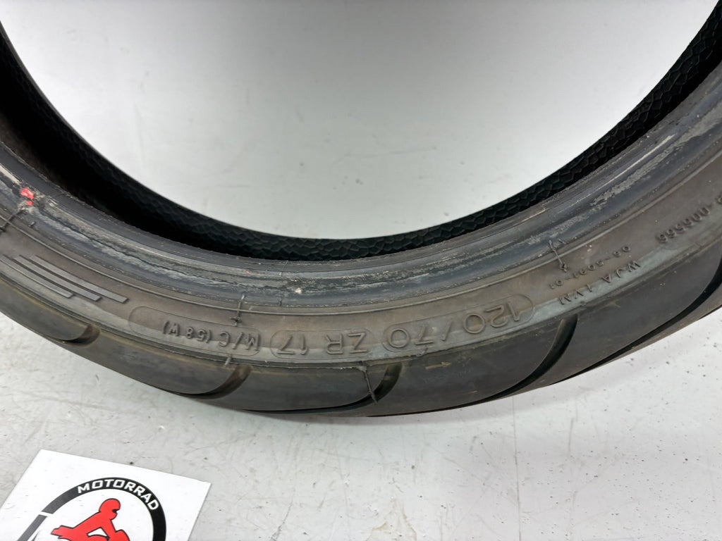 Motorrad Reifen Wheel 120/70 ZR17 Michelin Pilot 36/2025 DOT 4,3mm