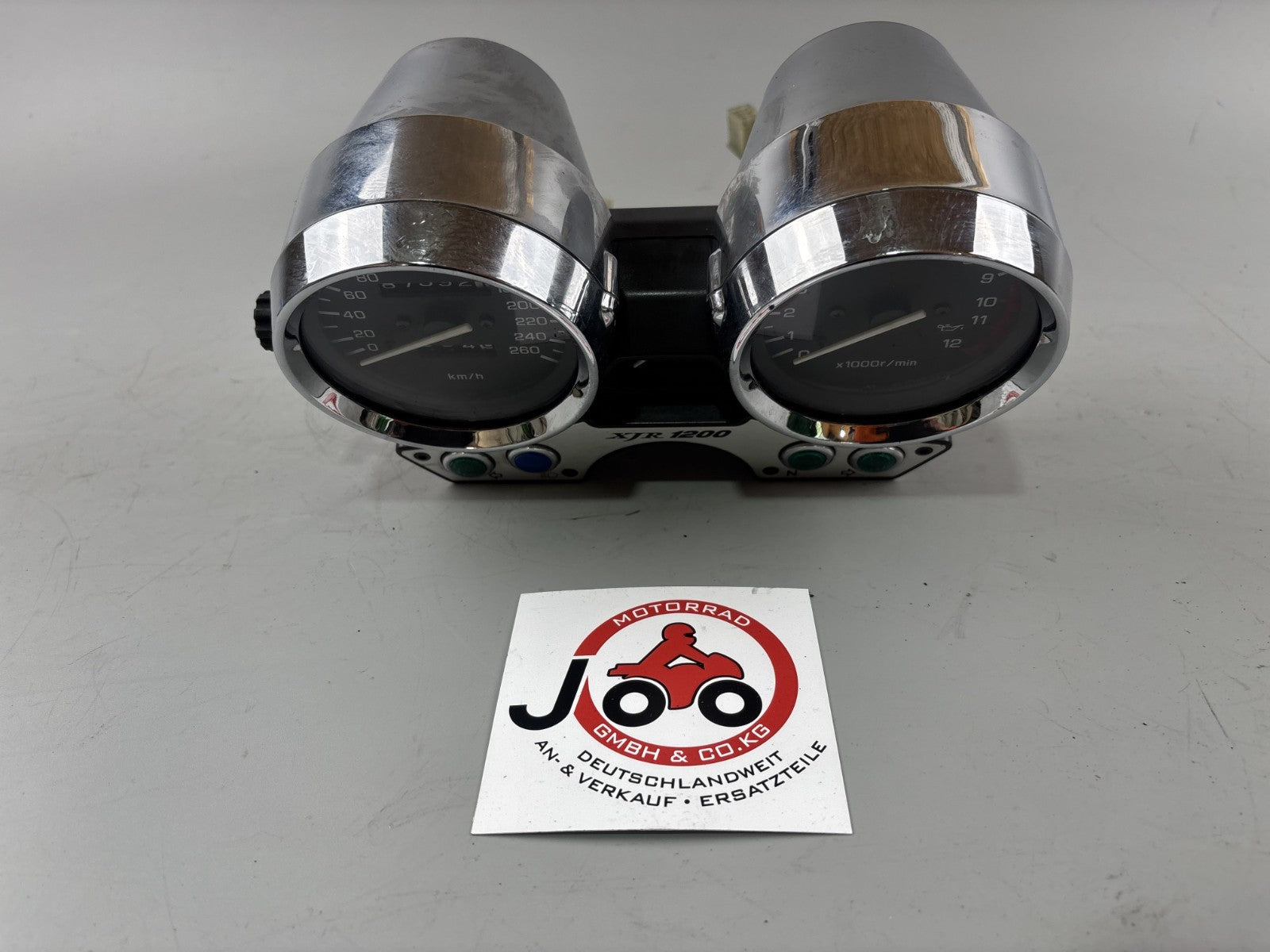 Yamaha XJR1200 4PU Tacho Cockpit Instrumente Speedometer DZM Drehzahlmesser
