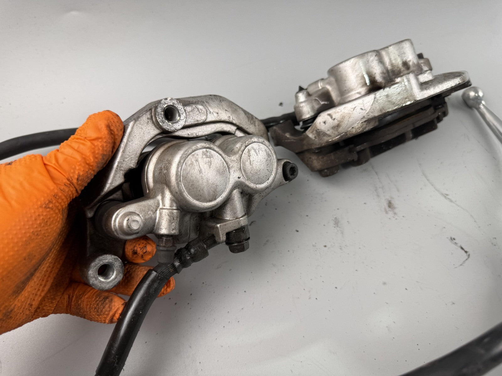 Yamaha XJ900 Diversion 4KM Bremsanlage Bremse Brake Sattel Pumpe vorne front
