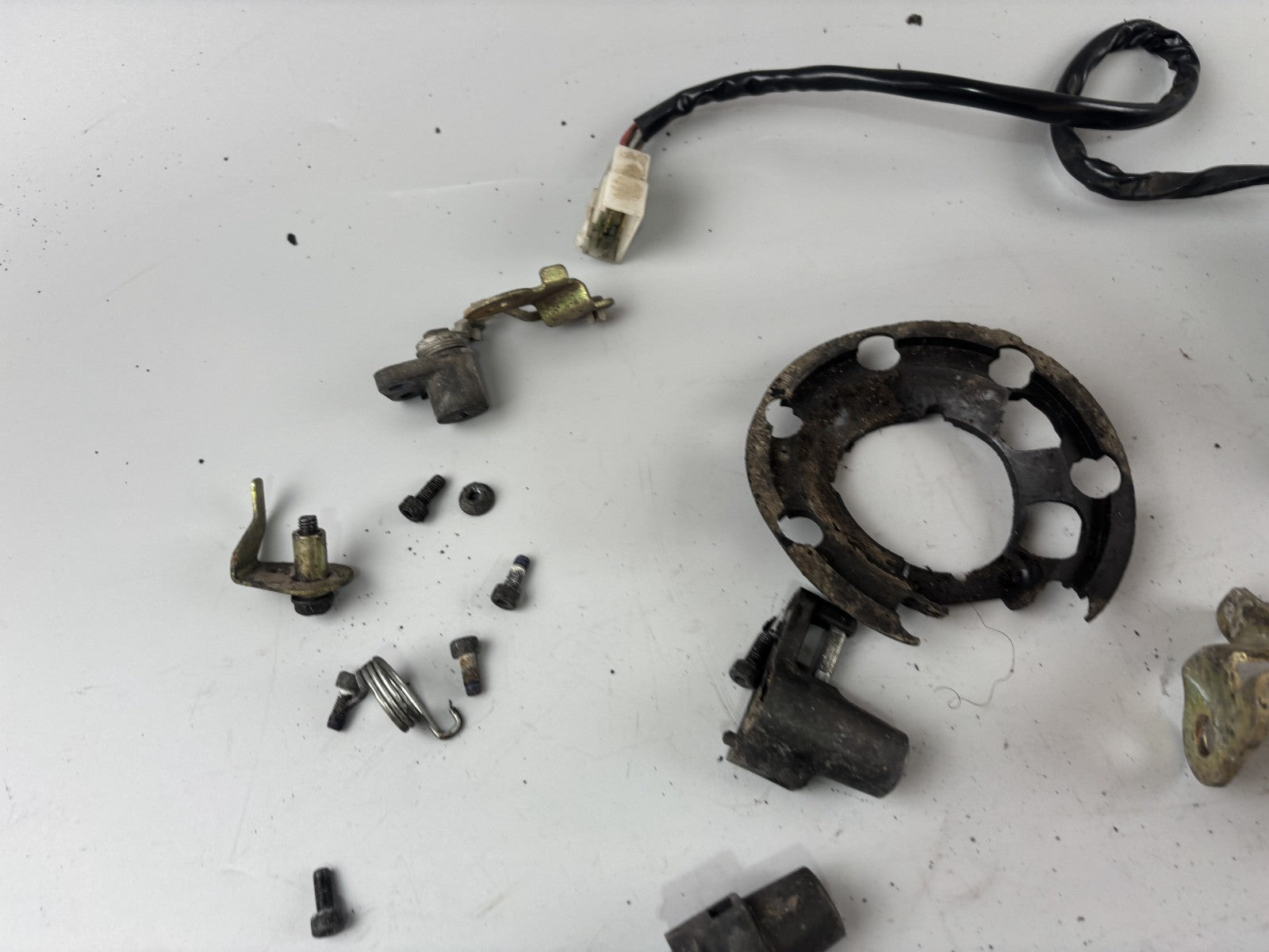 Kawasaki EX500D GPZ500S Schlosssatz Key Lock Zündschloss Tankschloss Sitzbank