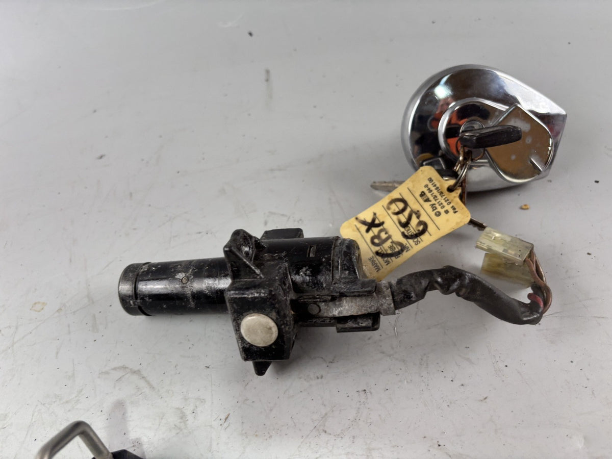 Honda CBX 650 E RC13 Schlosssatz Zündschloss Sitzbank Seat Lock Key