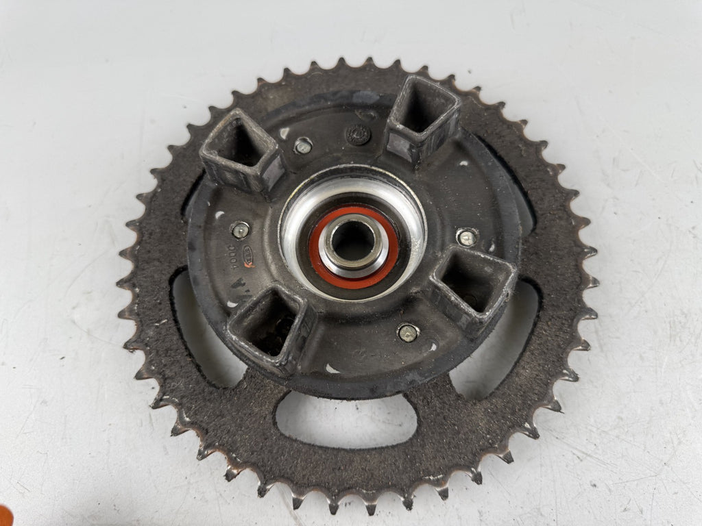 Kawasaki ER6F EX650A Kettenrad Kettenradträger Chain back Aufnahme