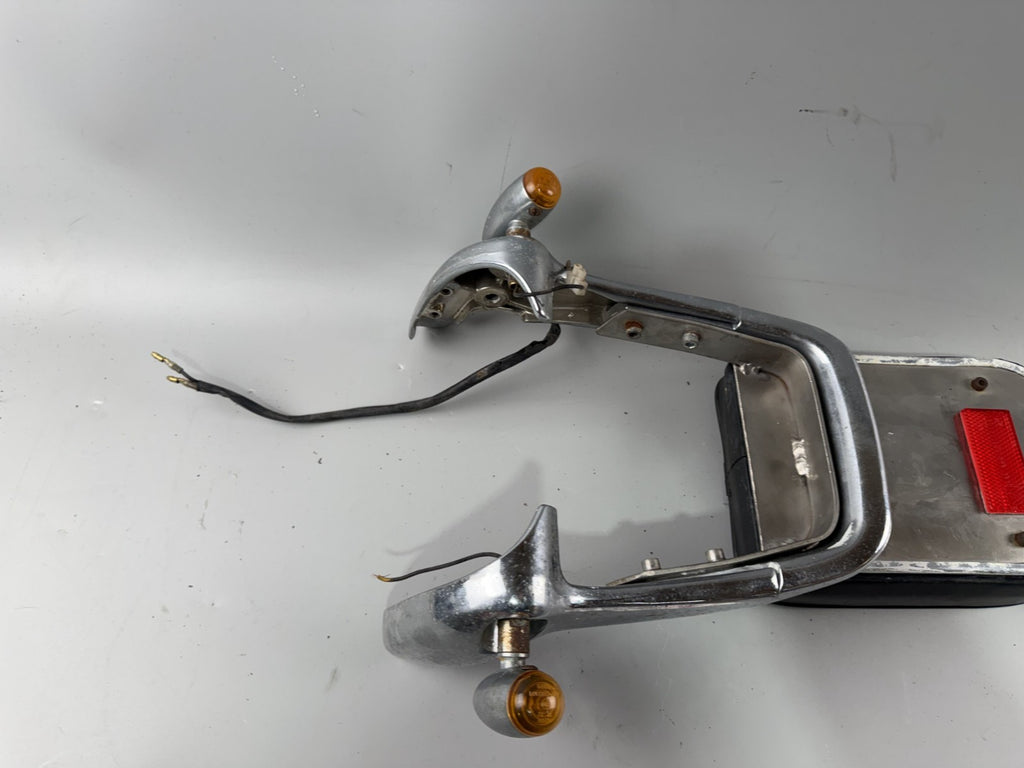 Yamaha XV1100 Virago 3LP Sissybar Rückenlehne Halterung Spoiler Leder Sitz