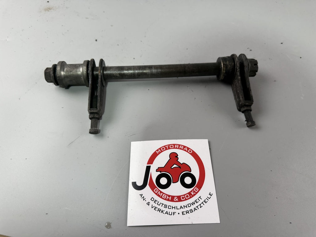 Yamaha XS 400 12E Achse Steckachse Hinterradachse Kettenspanner