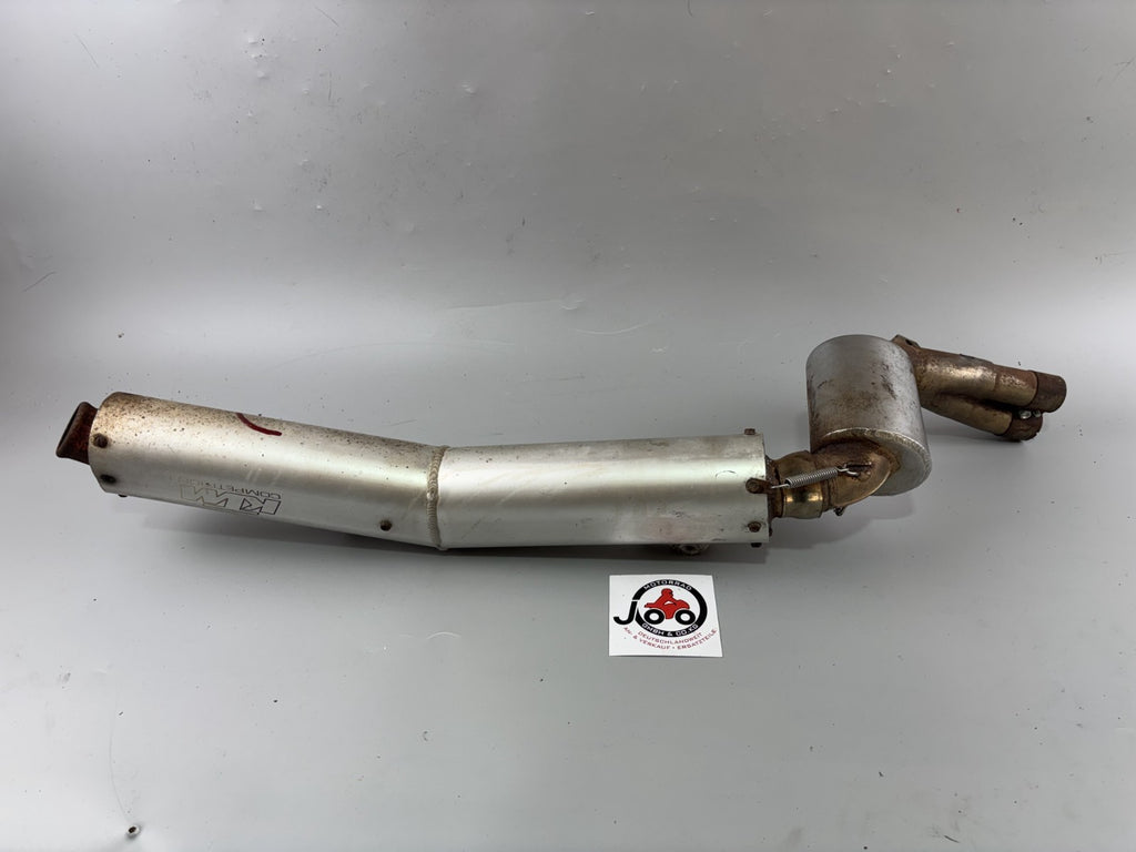 KTM LC4 620 SC Supercompetition Enduro Auspuff Sammler Exhaust Schalldämpfer