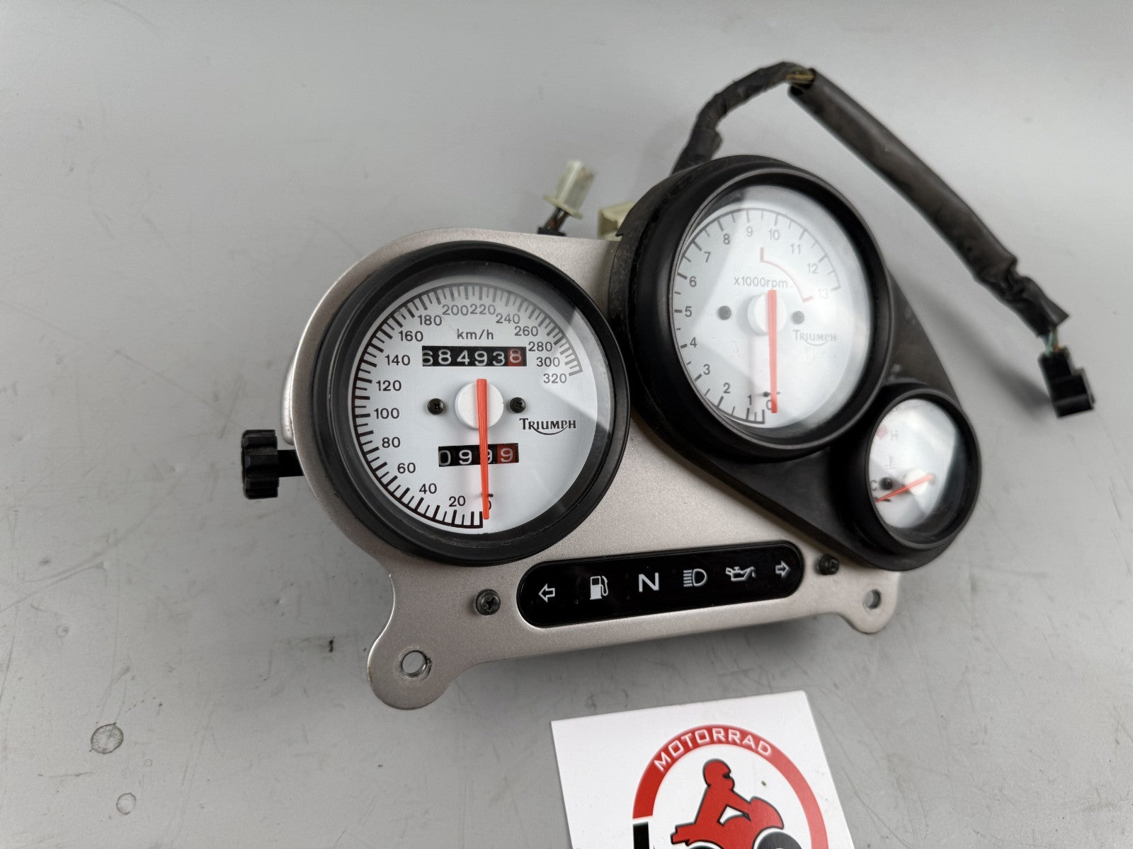 Triumph Daytona 1200 T300D Tacho Speedometer Drehzahlmesser Instrumente Cockpit