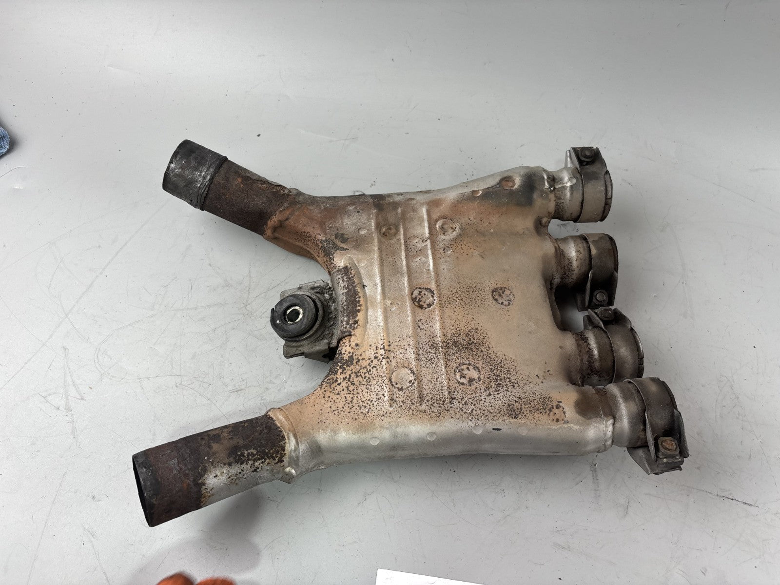 Yamaha XJR1200 4PU Sammler Exhaust Auspuff Downpipe
