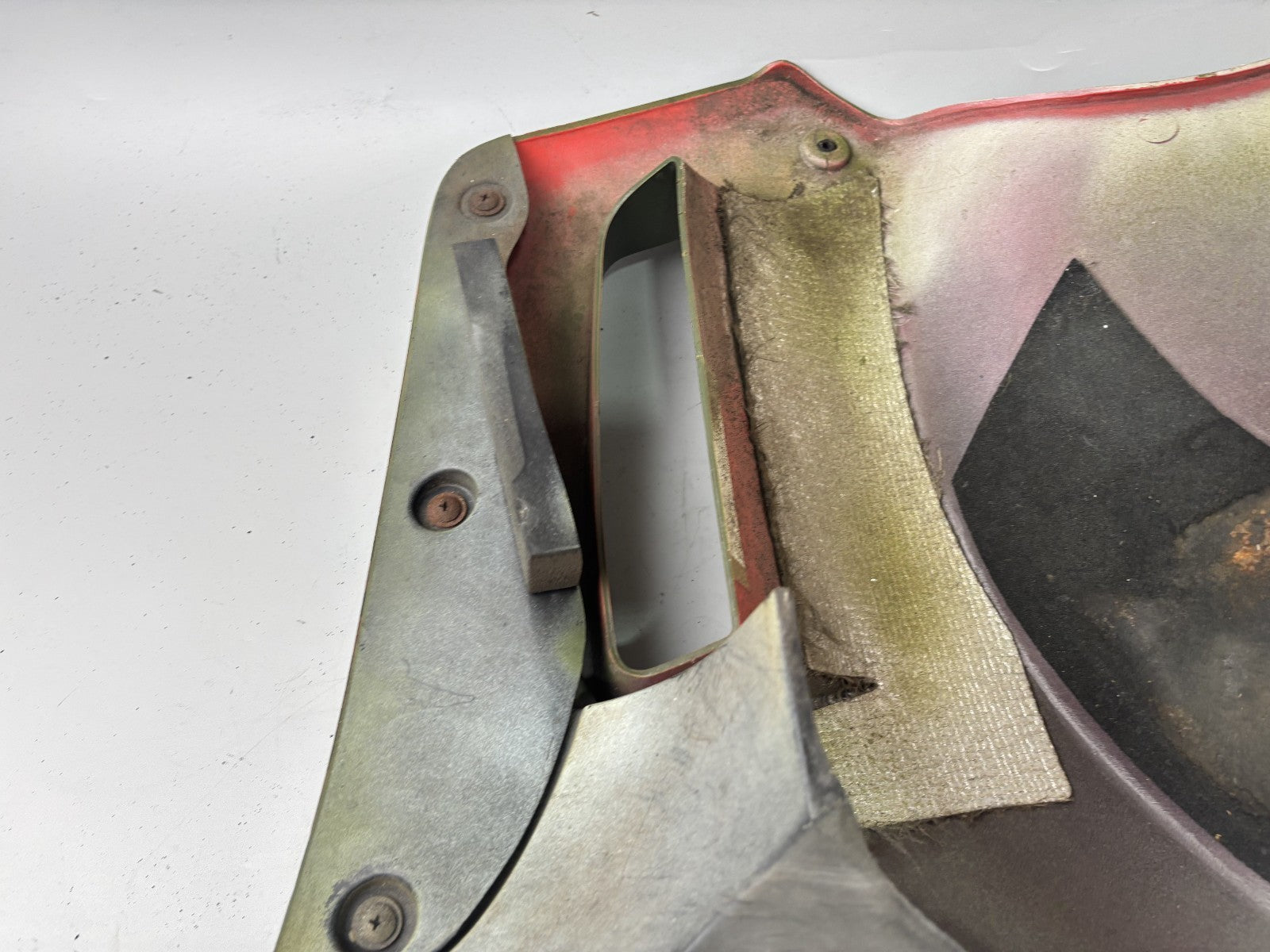 Suzuki DR 800 S DR BIG SR43 A/B Seitendeckel Seitenteil Sidecover links left