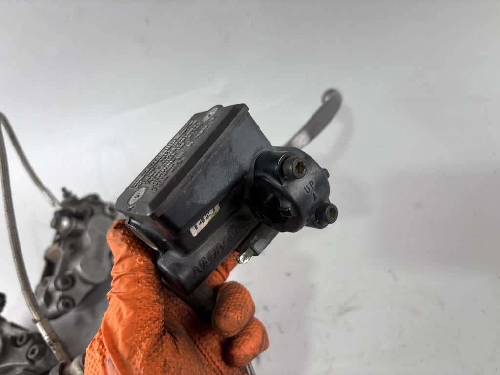 Kawasaki ZZR600E ZX600E Bremse Bremsanlage Brake Sattel Front vorne Pumpe