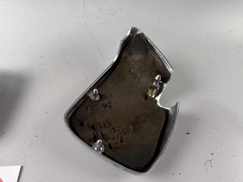 Kawasaki ZL600 Eliminator Chromdeckel Cover Seitendeckel Abdeckung