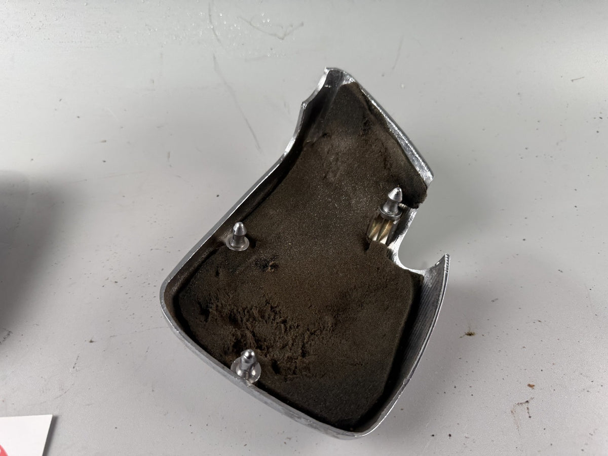 Kawasaki ZL600 Eliminator Chromdeckel Cover Seitendeckel Abdeckung