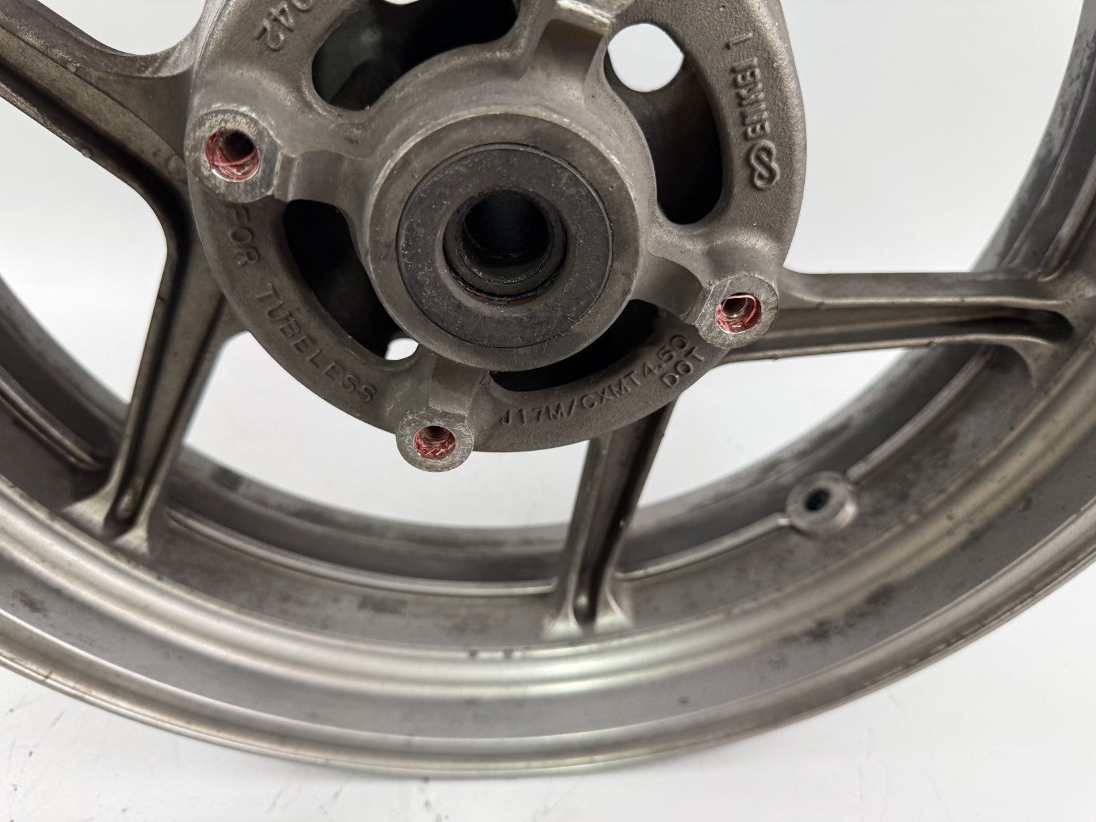 Kawasaki ER6F EX650A Hinterradfelge Rim back hinten Rad