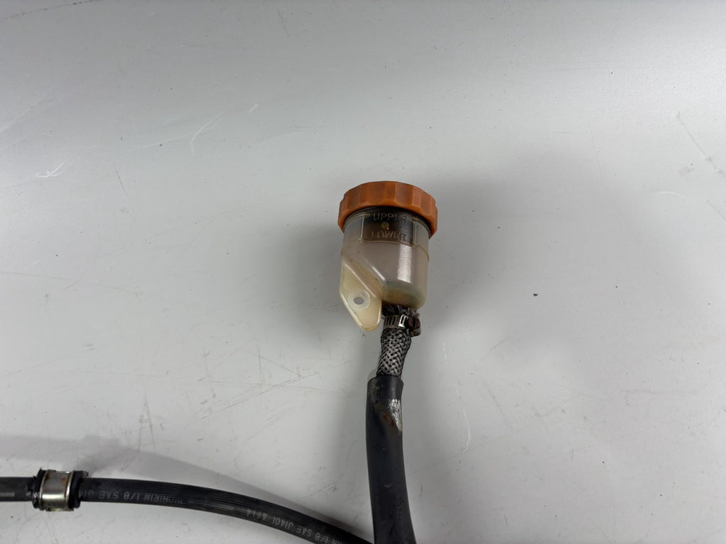 Honda VF 750 F RC15 Bremse Bremsanlage hinten back Sattel Pumpe Leitung