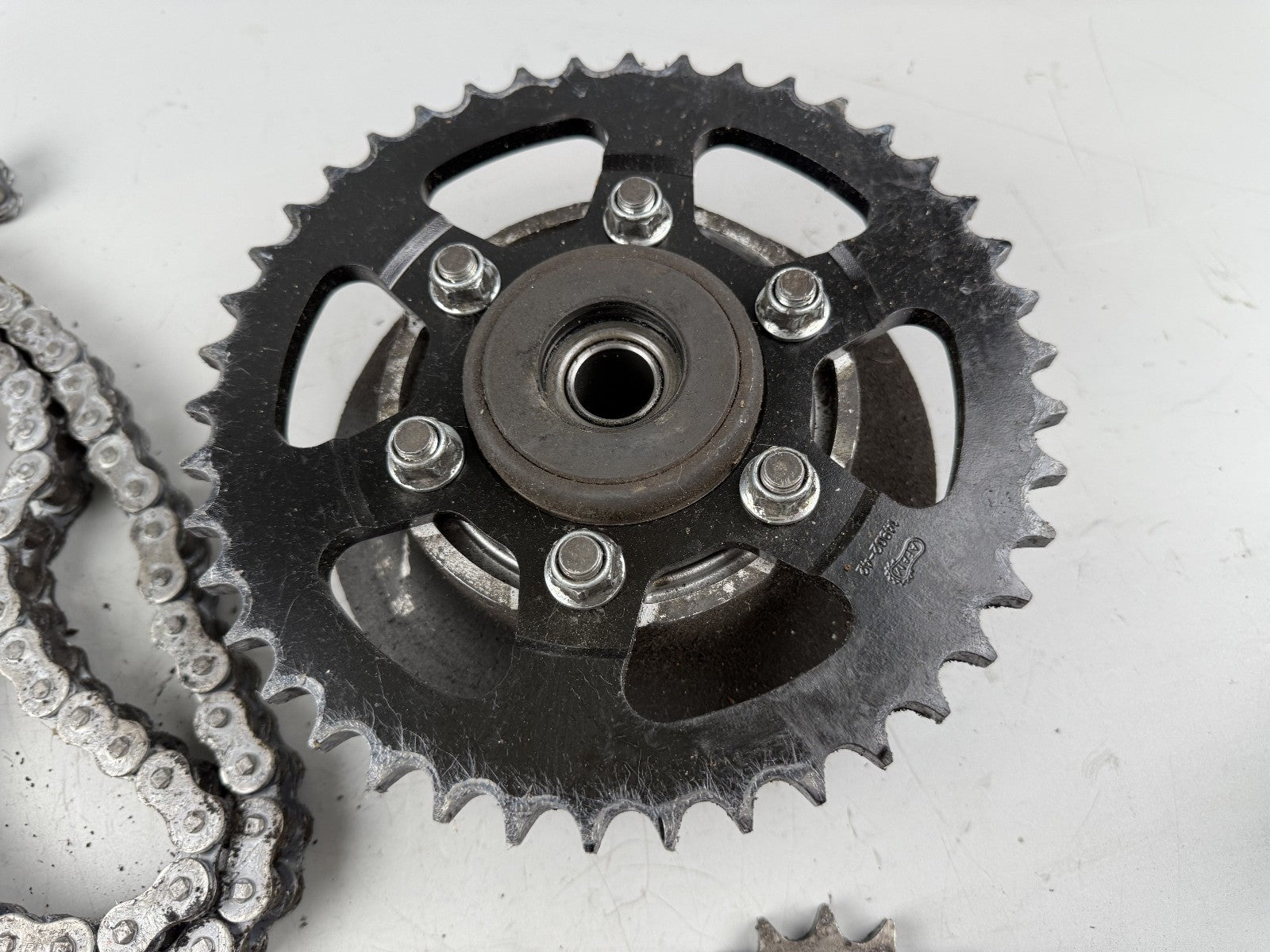 Suzuki GSX750 AE Inazuma Kettensatz Chain Ritzel Kettenrad  Antrieb