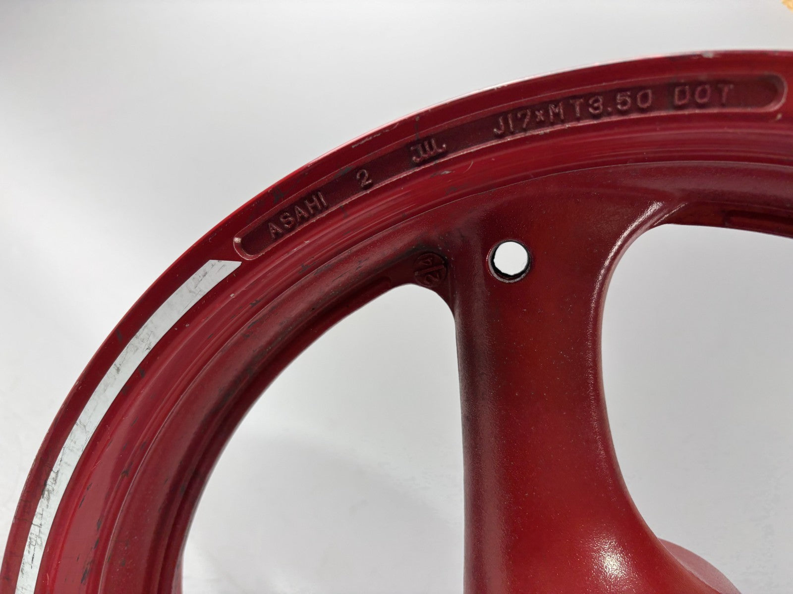 Suzuki GSX-R 750 W GR7BB Vorderradfelge Felge Rim Rad vorne front Reifen Rad