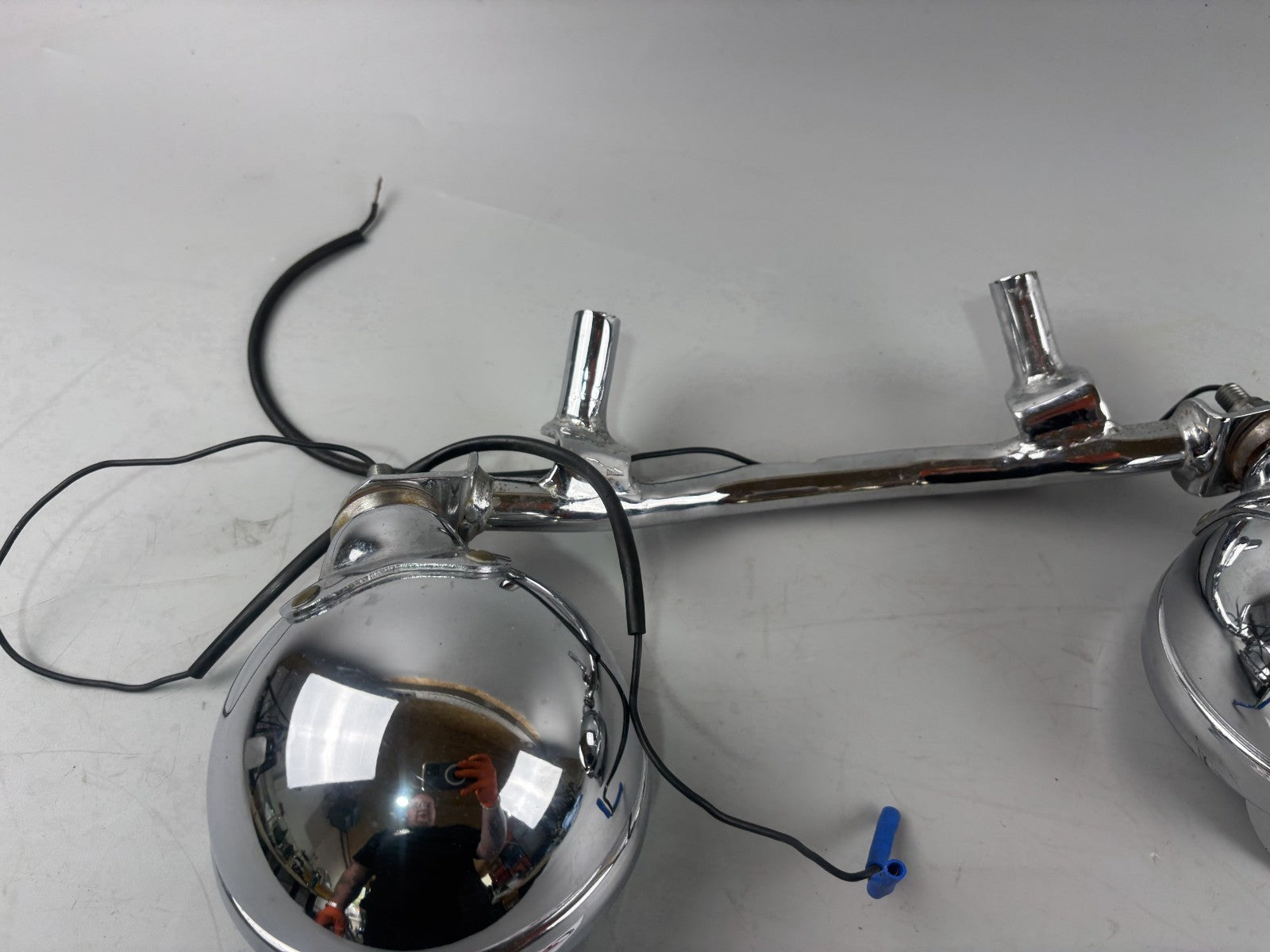 Yamaha XV1100 Virago 3LP Zusatzscheinwerfer Headlight Scheinwerfer Lampe