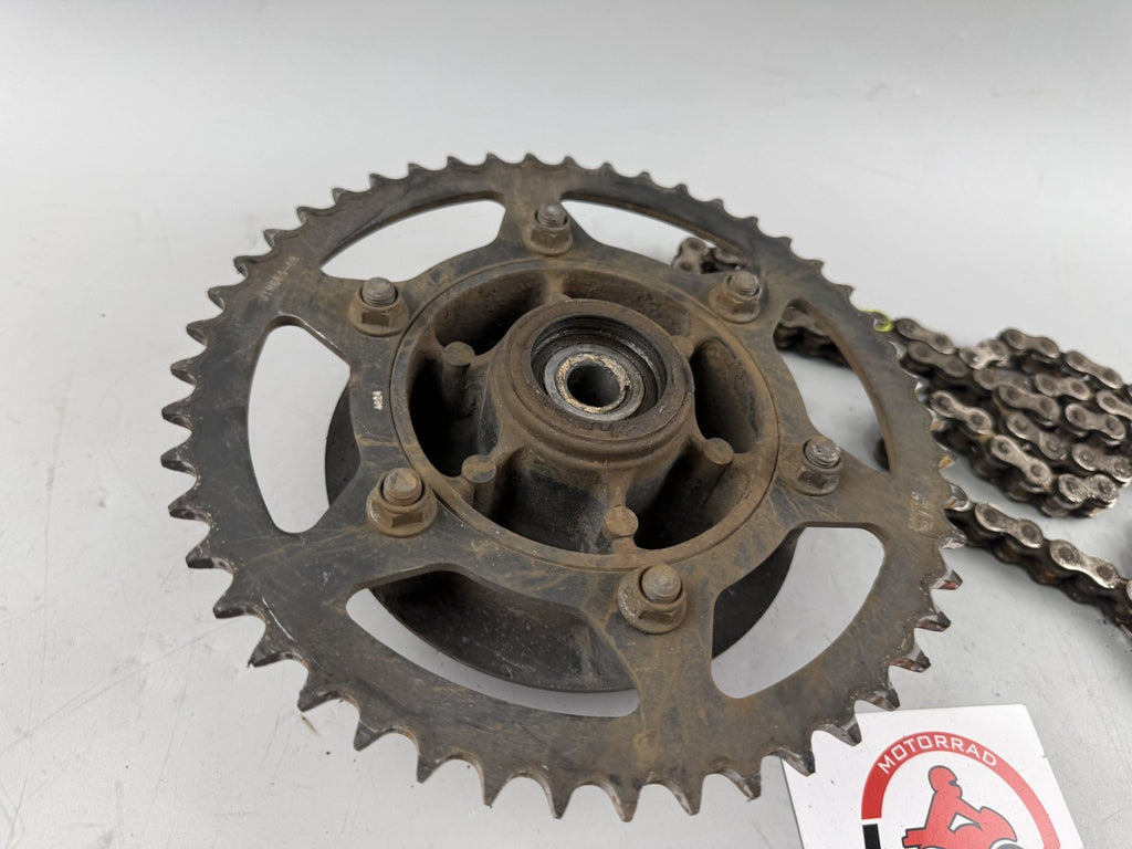 Yamaha XJ600 Diversion 4BR 4LX Kettensatz Kettenkit Kettenrad Ritzel Chain