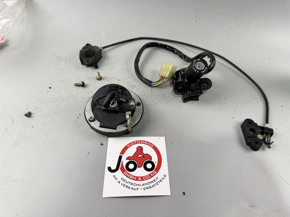 Triumph Speed Triple 900 T300B Schlosssatz Sitzbankschloss Key Lock Tankschloss
