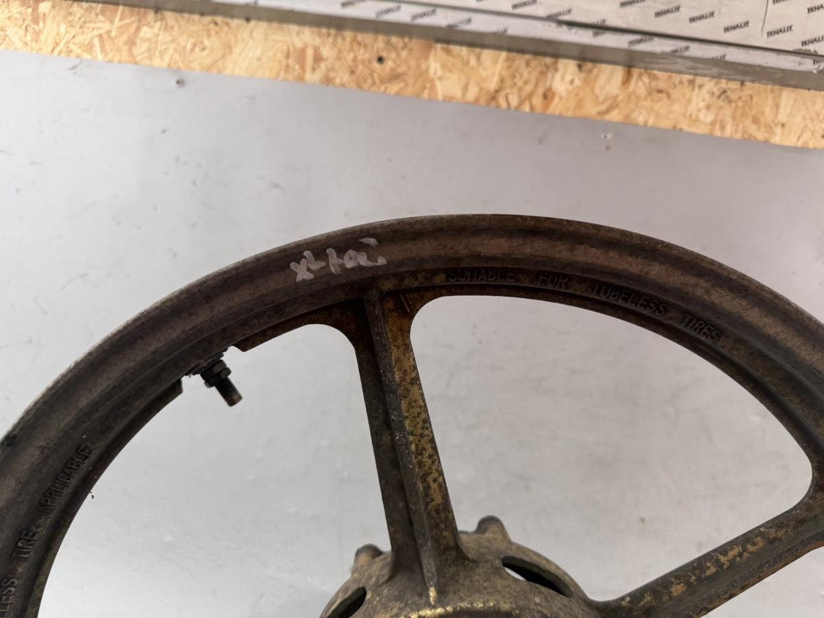 Yamaha XV700 Virago 56E Vorderradfelge Wheel Felge vorne front Rad RIM