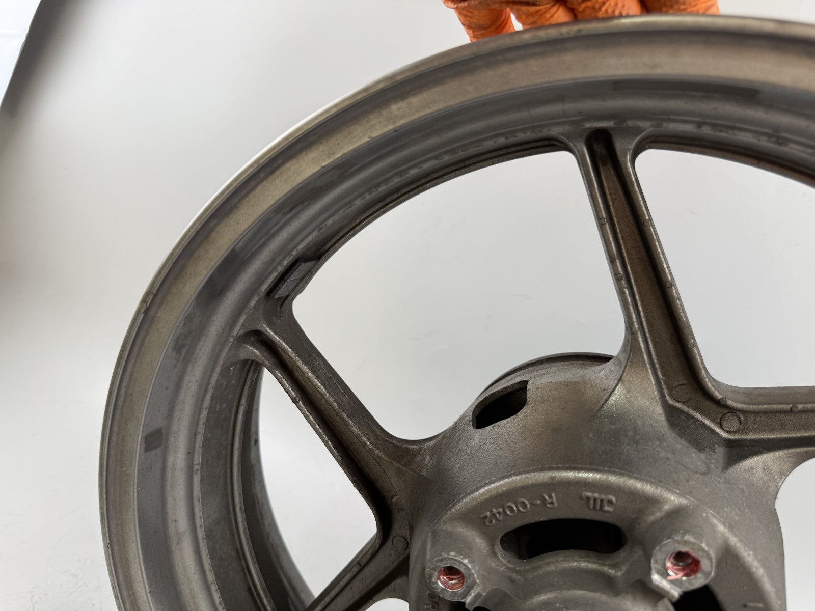 Kawasaki ER6F EX650A Hinterradfelge Rim back hinten Rad