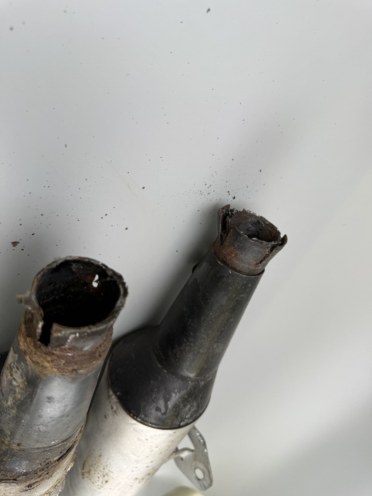 Kawasaki EX500A GPZ500S Auspuffanlage Endtöpfe Schalldämpfer Exhaust