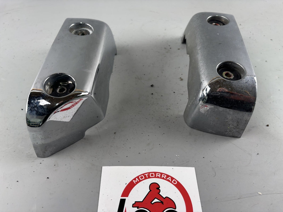 Yamaha XV535 3BR 2YL Virago Abdeckung Zylinderkopf Chrom Cover Deckel Blende Sat