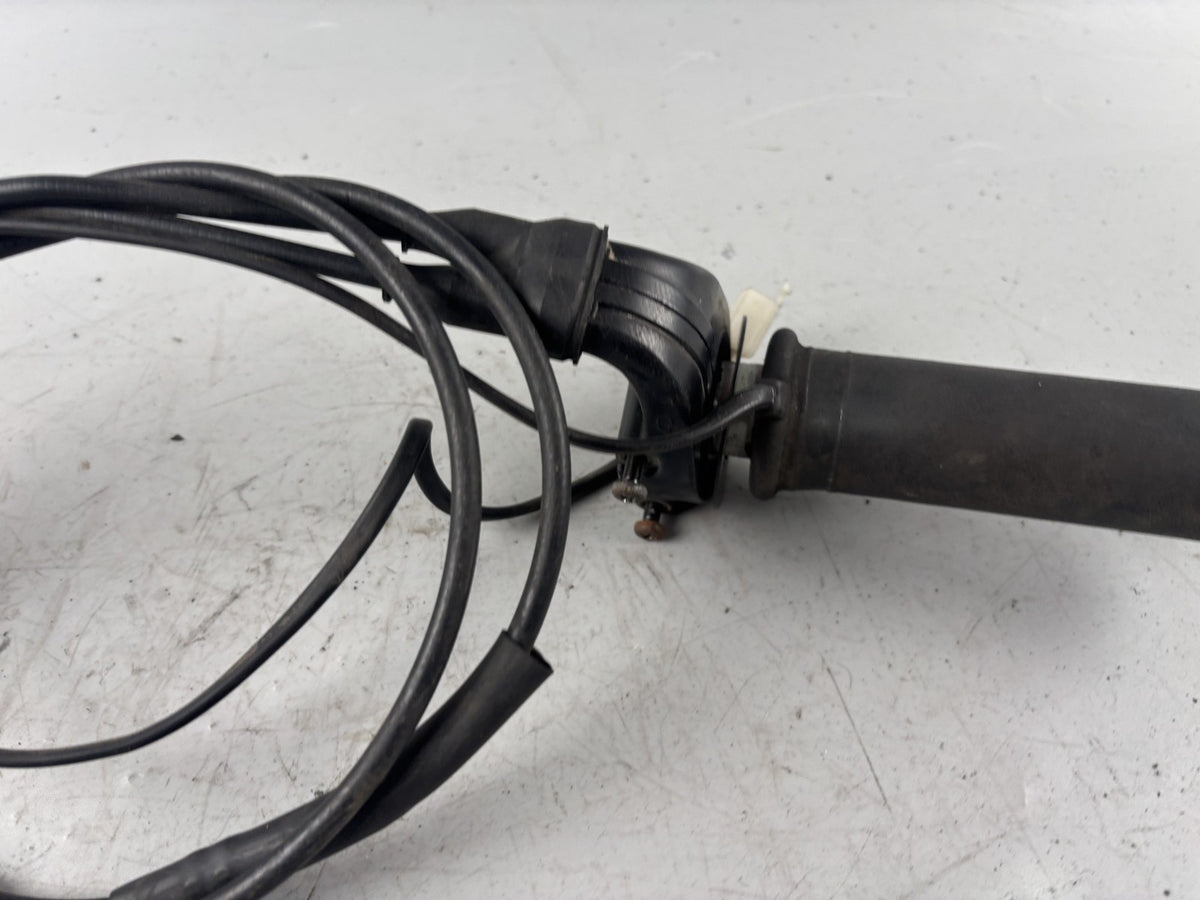 Yamaha FJ1200 3CW 3YA Gaszugführung Gasgriff Holder Lenker Handlebar