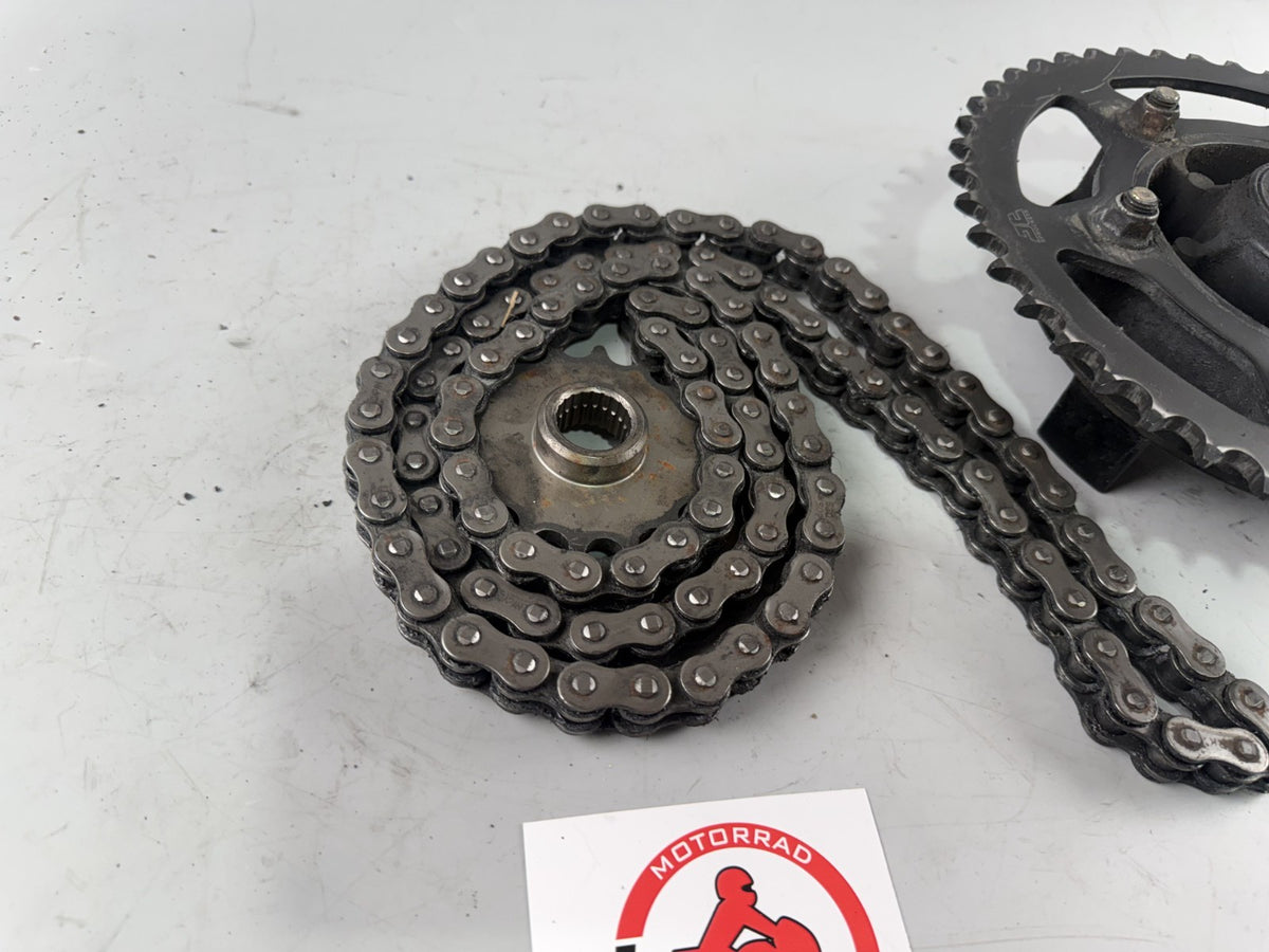 Yamaha XJ 600 Diversion 4BR 4LX Kettensatz Kettenkit Kettenrad Ritzel Chain