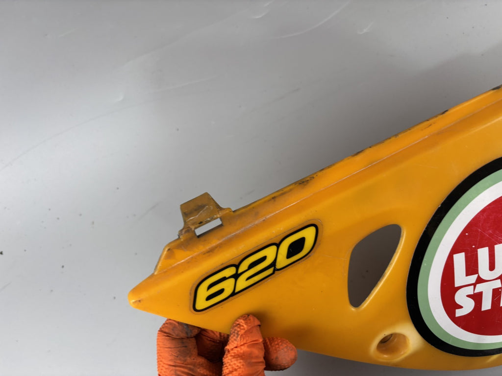 KTM LC4 620 SC Supercompetition Enduro Seitendeckel Sidecover Seitenteil links