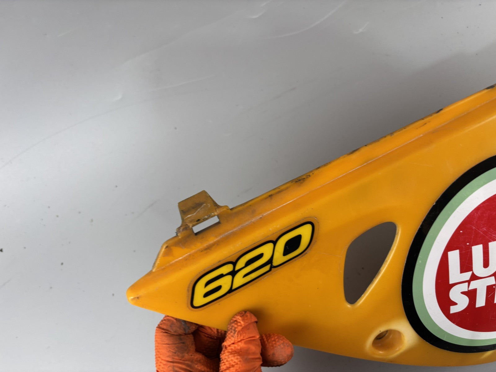KTM LC4 620 SC Supercompetition Enduro Seitendeckel Sidecover Seitenteil links