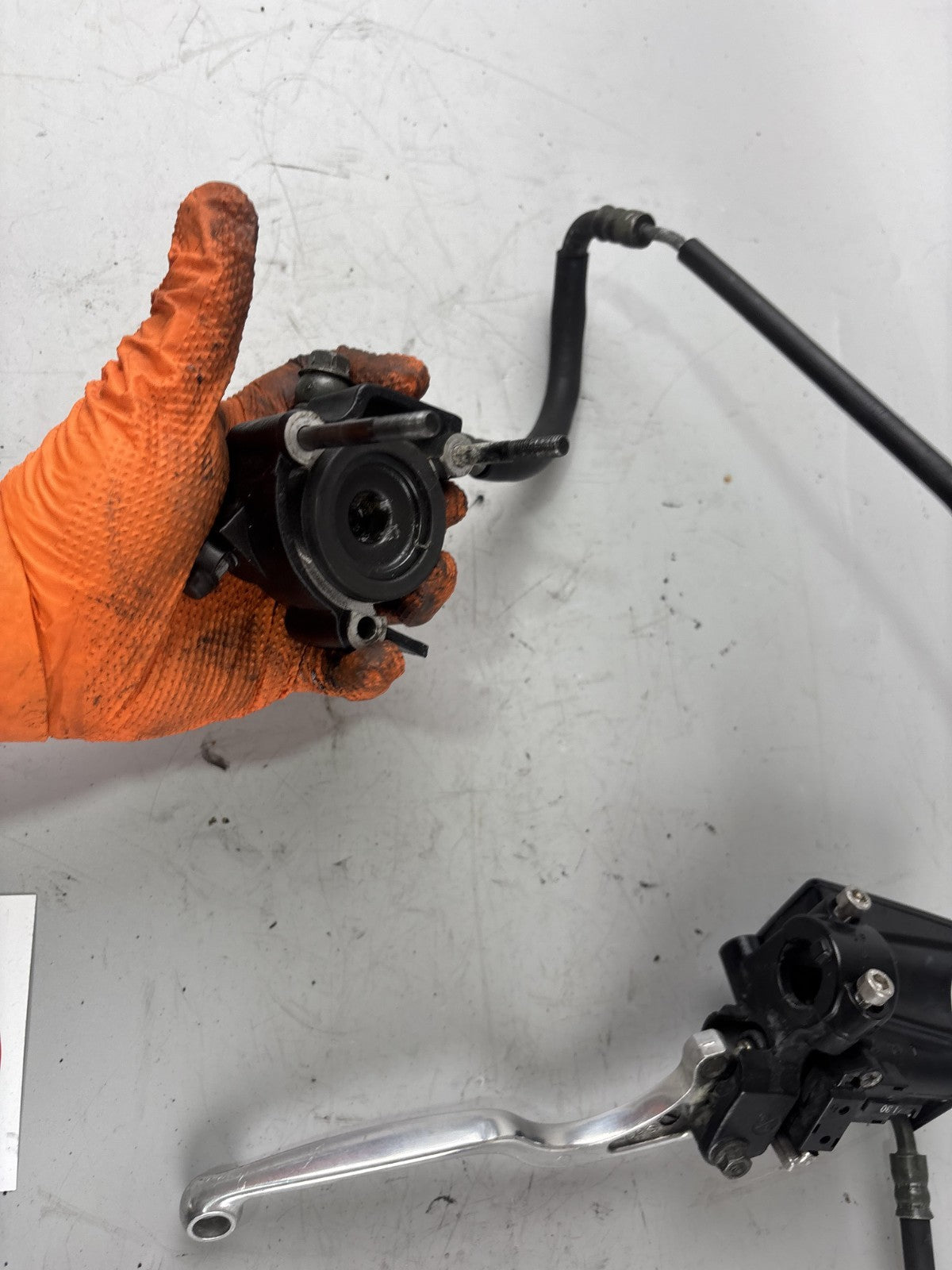 Yamaha XJR1200 4PU Kupplungseinheit Zylinder Geber Nehmer Clutch Pumpe