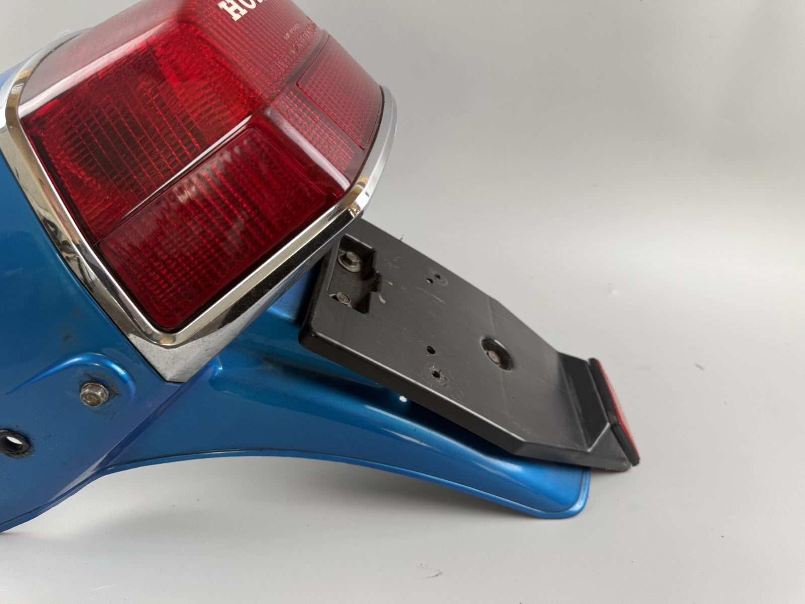 Honda CX500 Heckverkleidung Kotflügel Mitte Rücklicht Fender Kennzeichenhalter