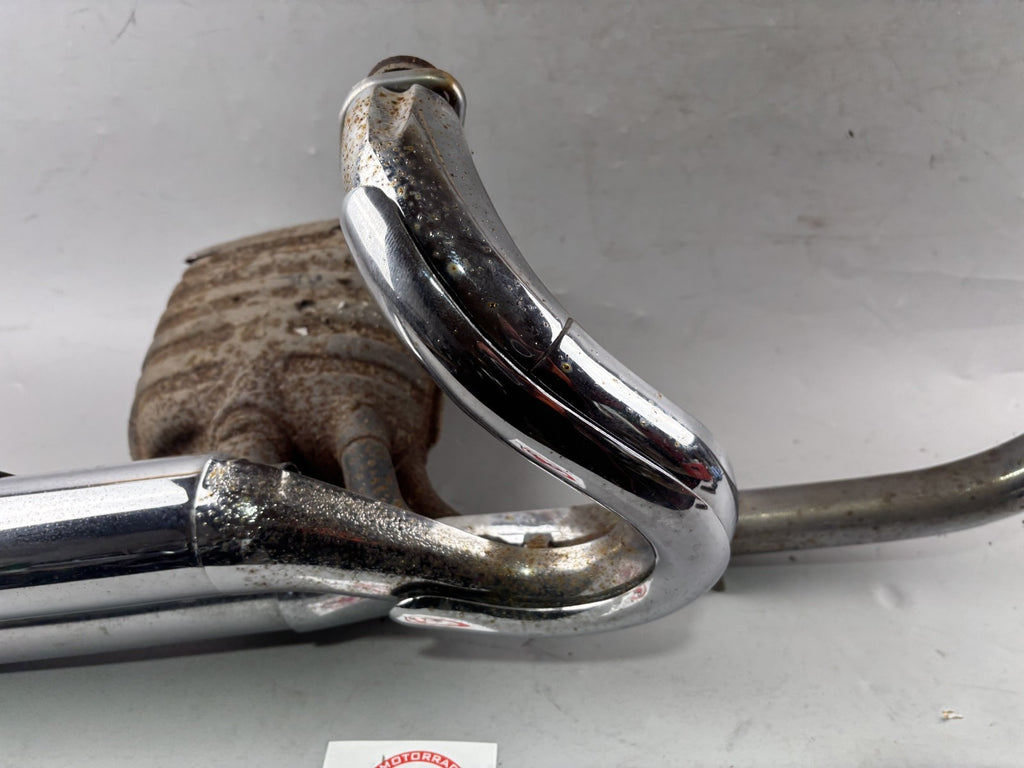 Yamaha XV535 3BR 2YL Virago Auspuff Exaust Auspuffanlage Krümmer Downpipe