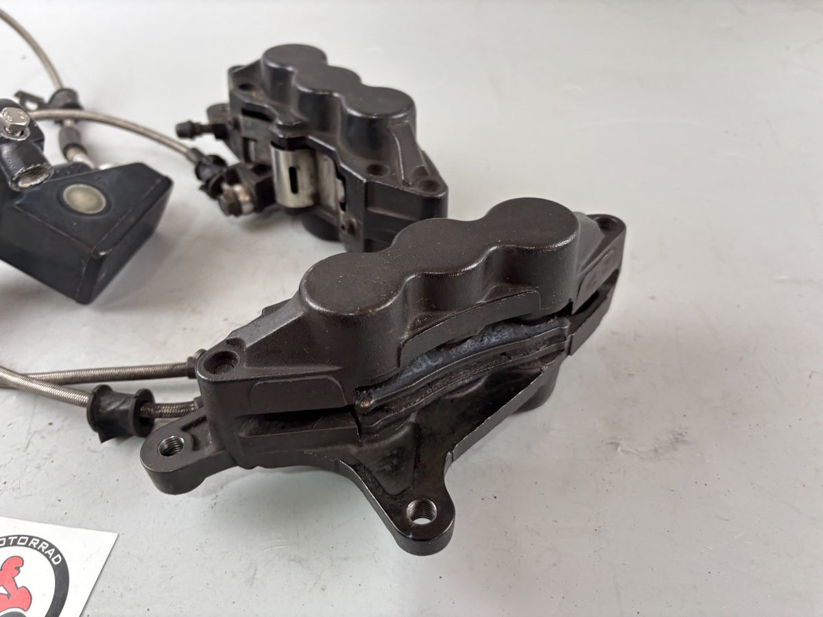 Suzuki GSX-R 1100 W GU75C Bremsanlage Bremse Brake Sattel Pumpe hinten back