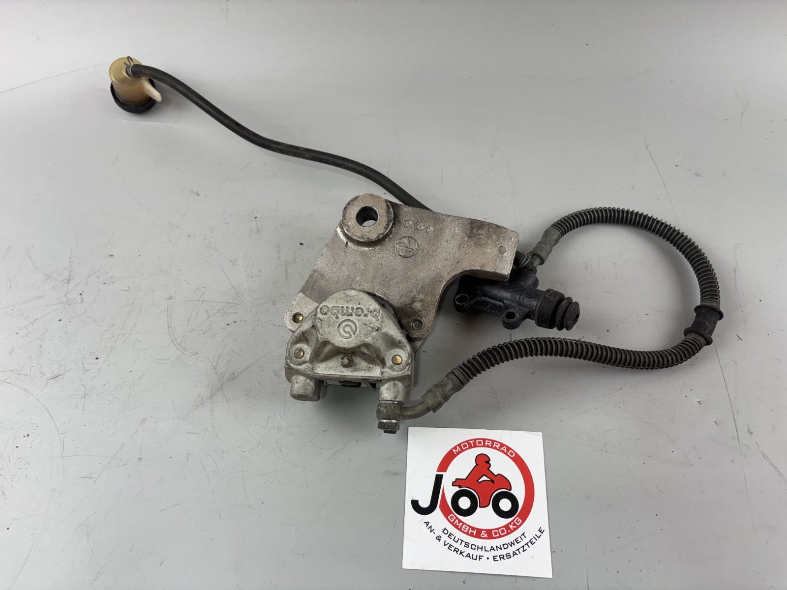 Yamaha SZR 660 Belgarda 4SU Bremse Bremsanlage hinten back Sattel Pumpe Leitung