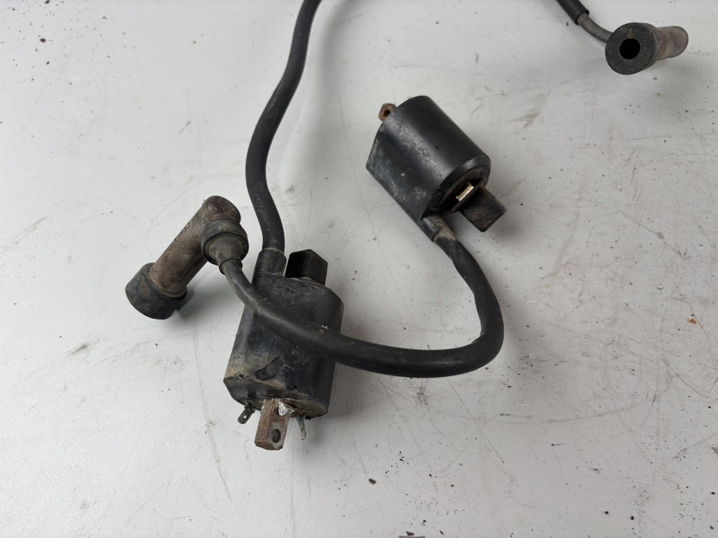 Yamaha XV700 Virago 56E Zündspulen Zündstecker Zündkabel Ignition